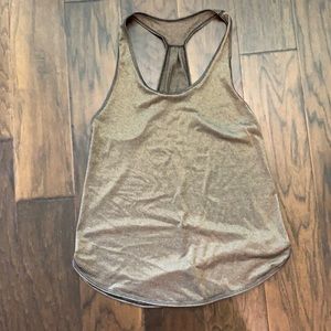 Lululemon tank top gold heather